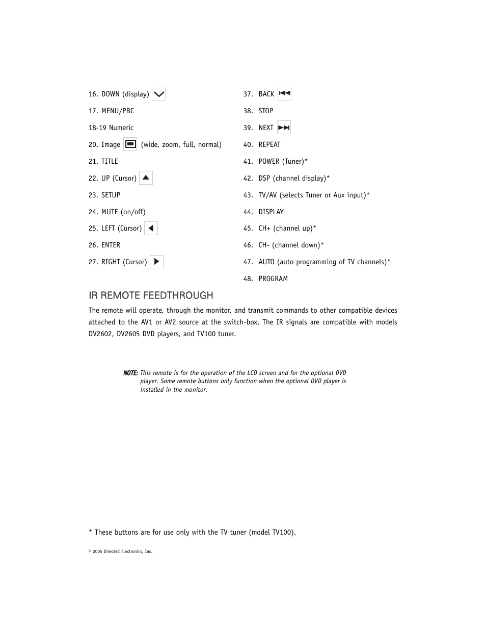 Directed Electronics OHV901 User Manual | Page 11 / 27