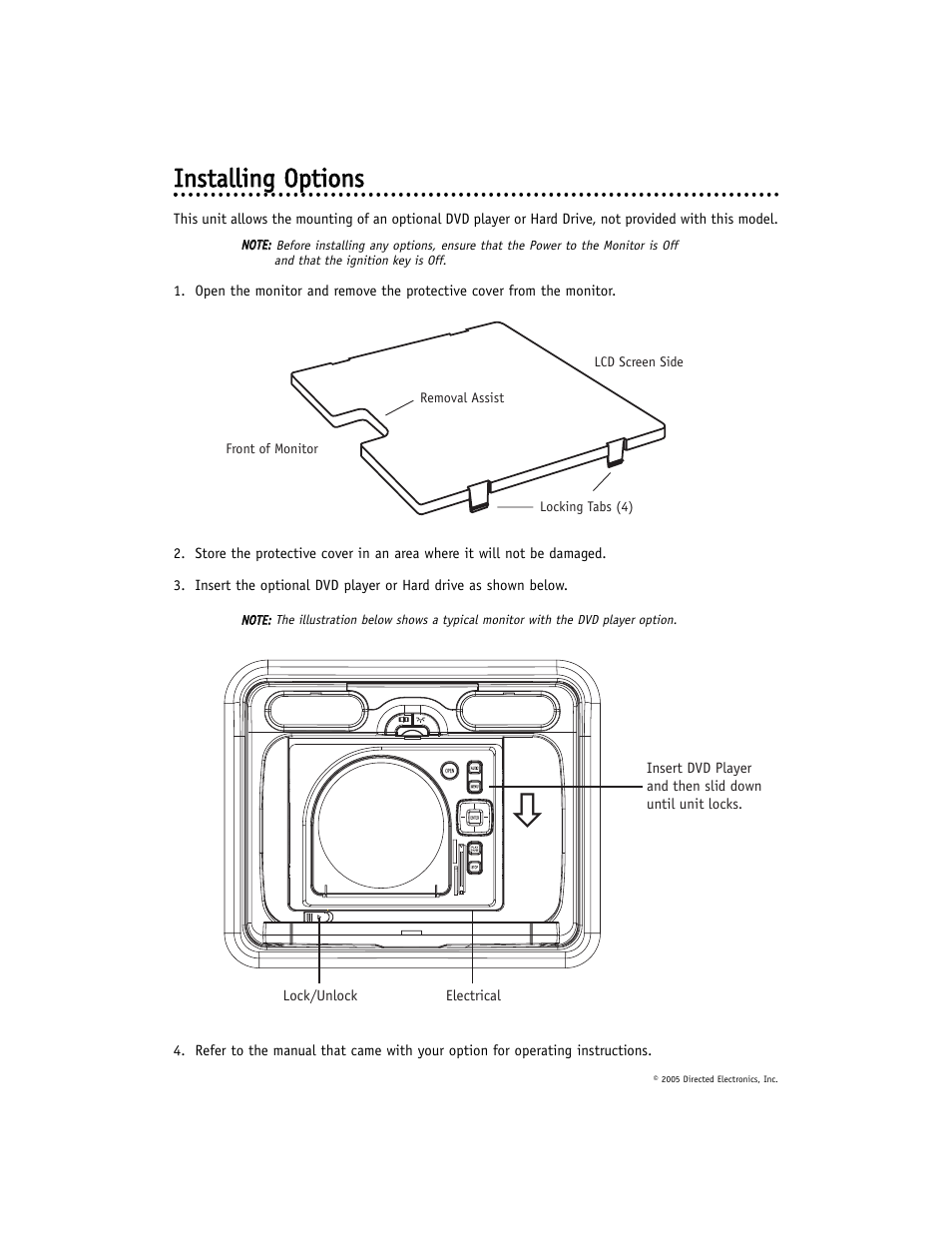 Directed Electronics OHV901 User Manual | Page 16 / 27