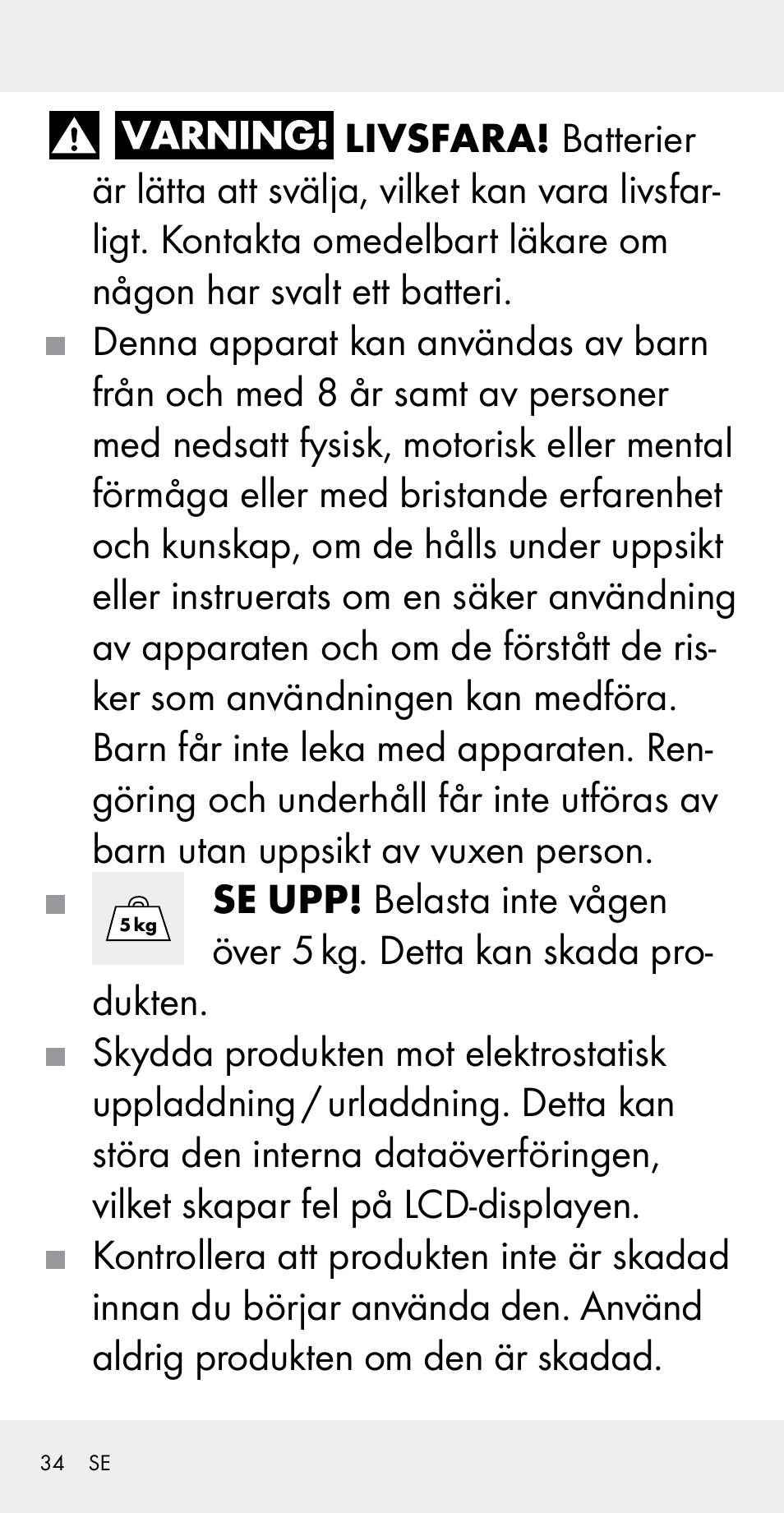 Silvercrest Z31183 User Manual | Page 34 / 103