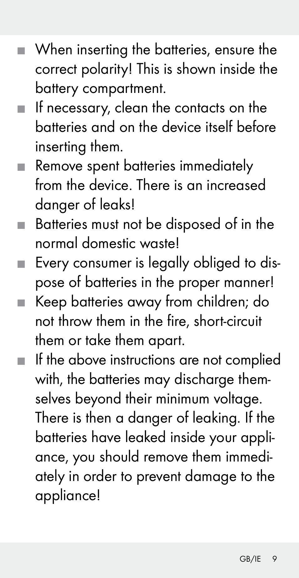 Silvercrest Z31183 User Manual | Page 9 / 103