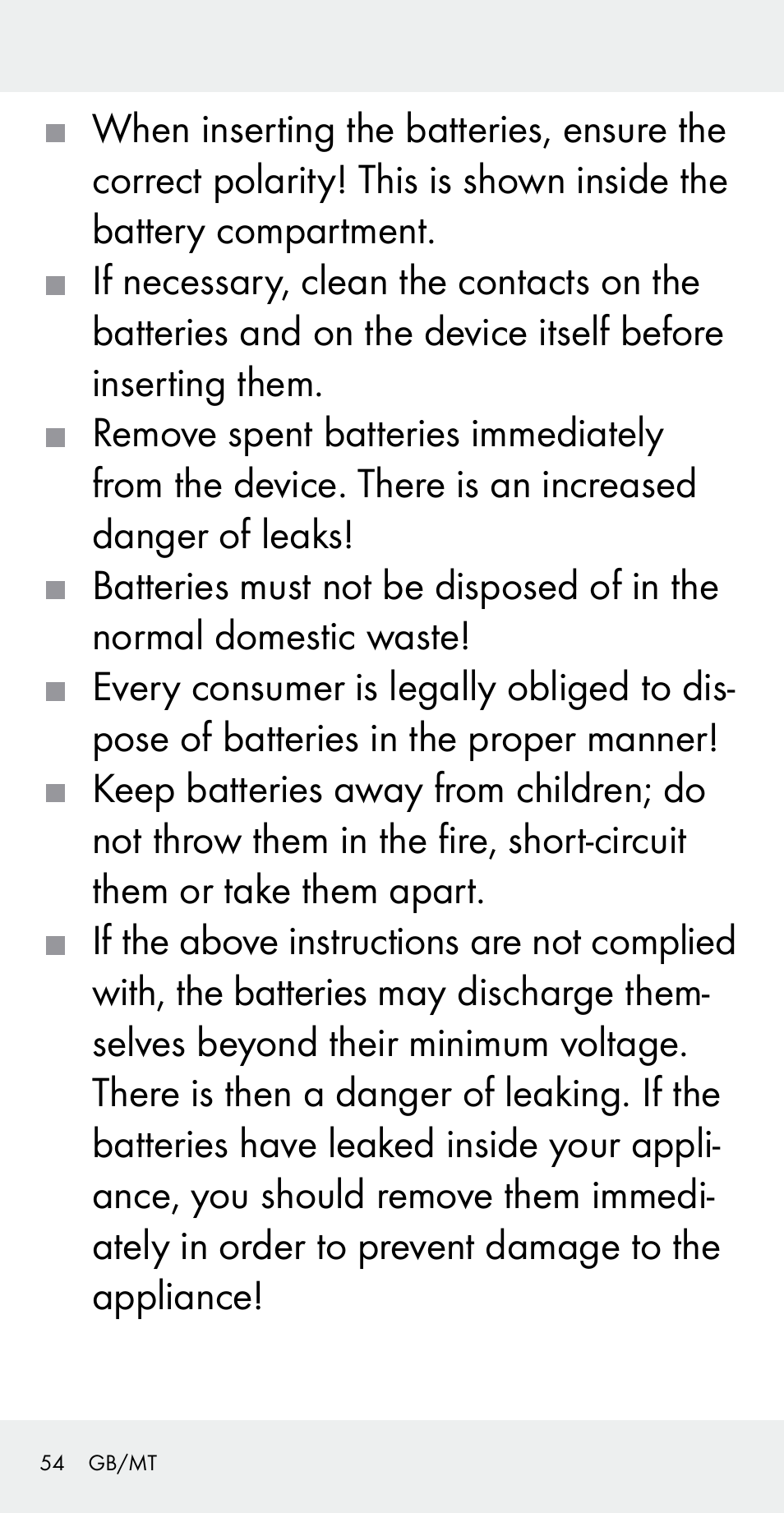 Silvercrest Z31183 User Manual | Page 54 / 78