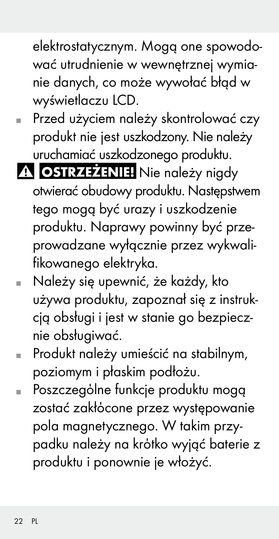Silvercrest Z31183 User Manual | Page 22 / 105