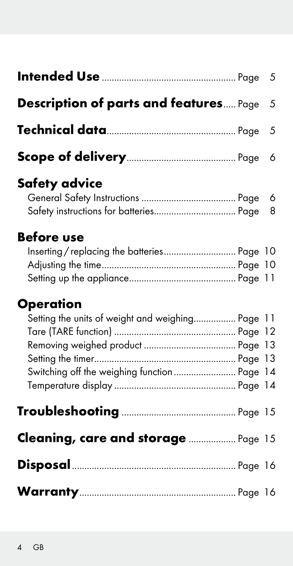 Silvercrest Z31183 User Manual | Page 4 / 105