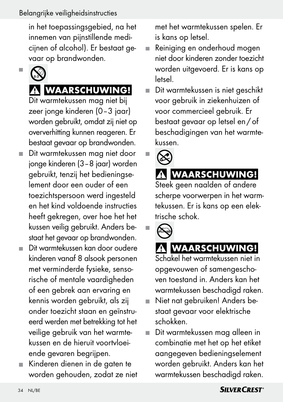Silvercrest SSHK 100 B2 User Manual | Page 34 / 47