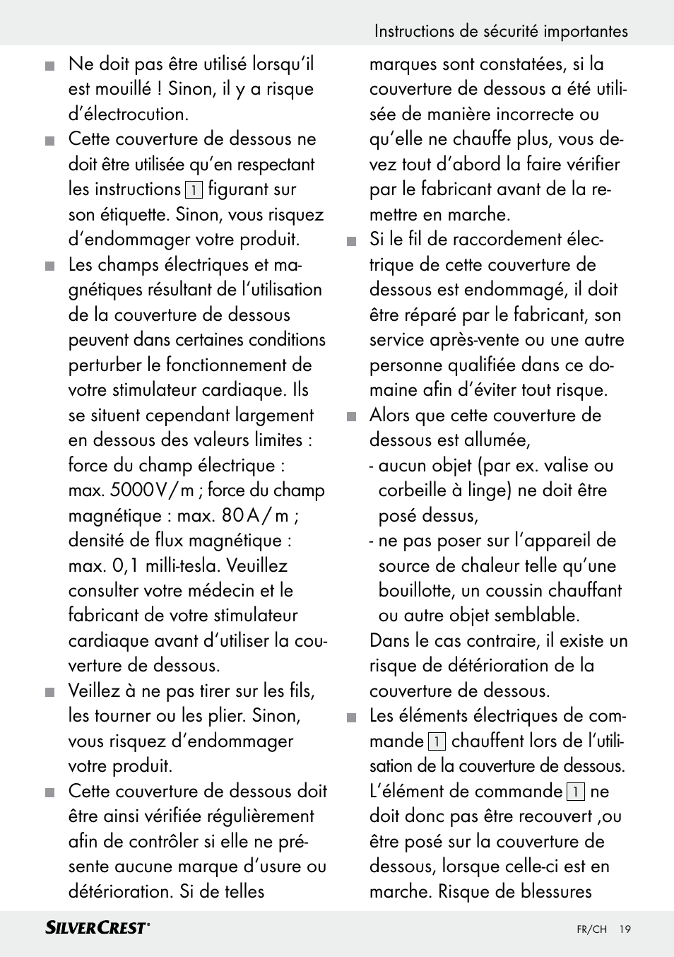 Silvercrest SWUB 85 B2 User Manual | Page 19 / 57