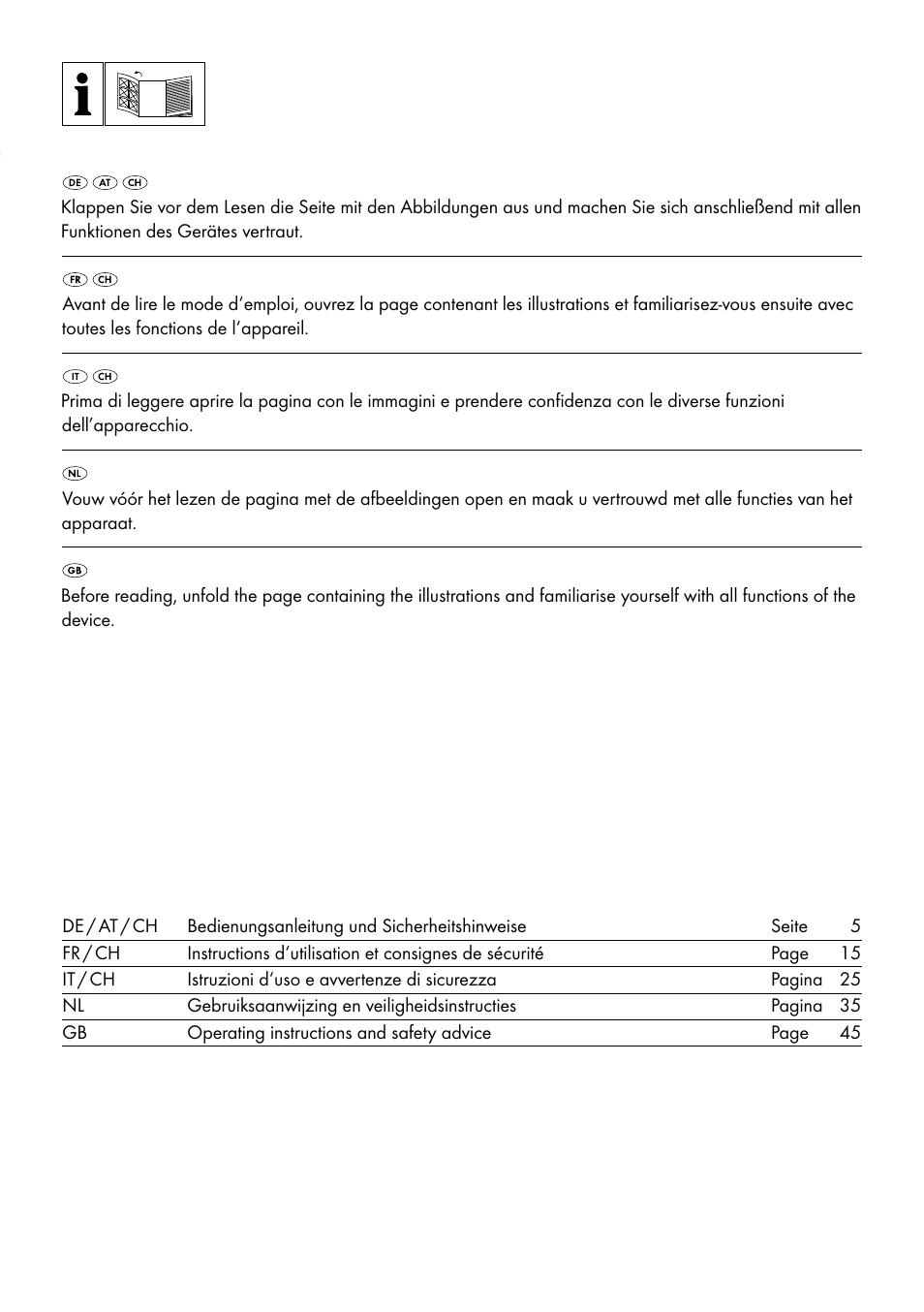 Silvercrest SWUB 85 B2 User Manual | Page 2 / 57