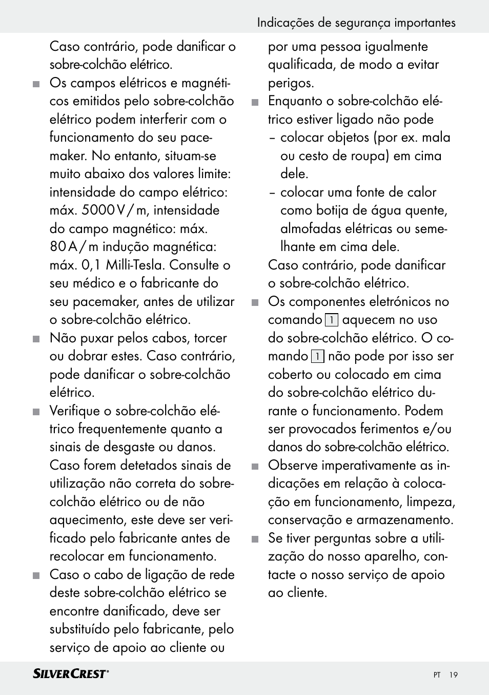 Silvercrest SWUB 85 B2 User Manual | Page 19 / 45