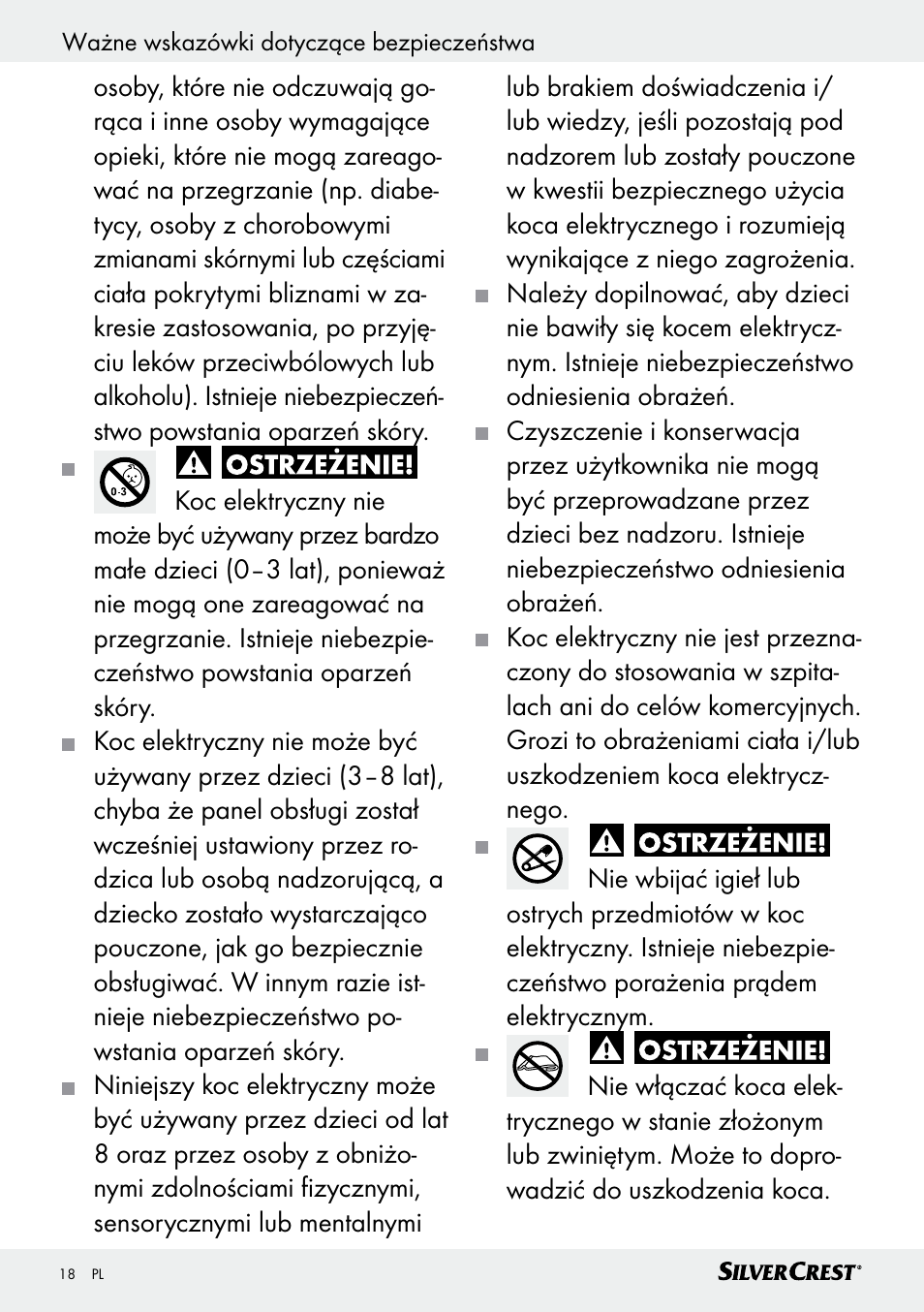 Silvercrest SWUB 85 B2 User Manual | Page 18 / 73