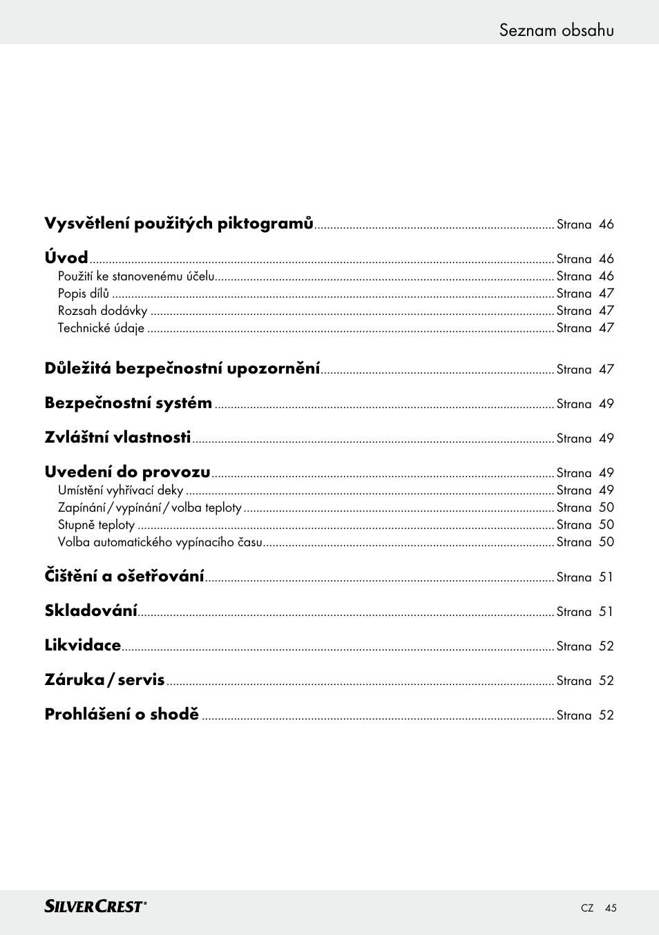 Silvercrest SWUB 85 B2 User Manual | Page 45 / 73
