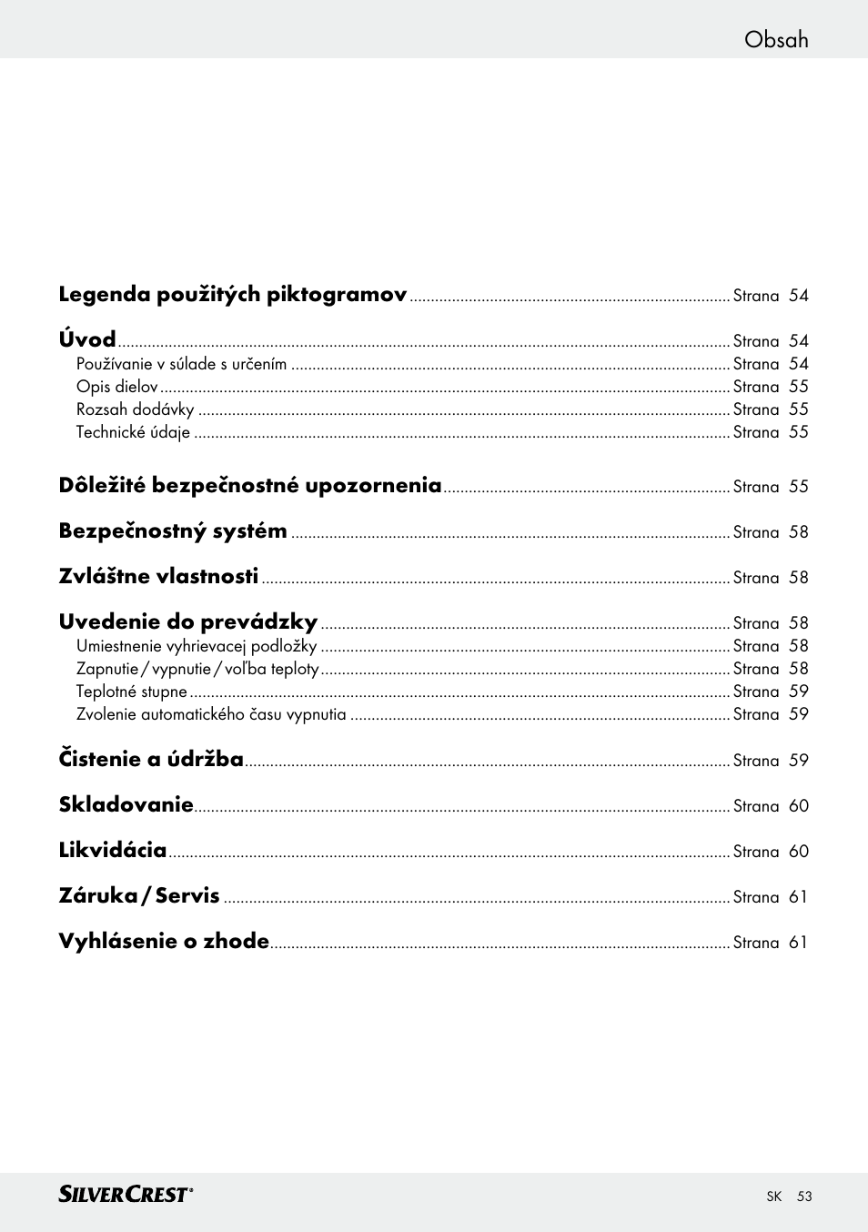 Silvercrest SWUB 85 B2 User Manual | Page 53 / 73