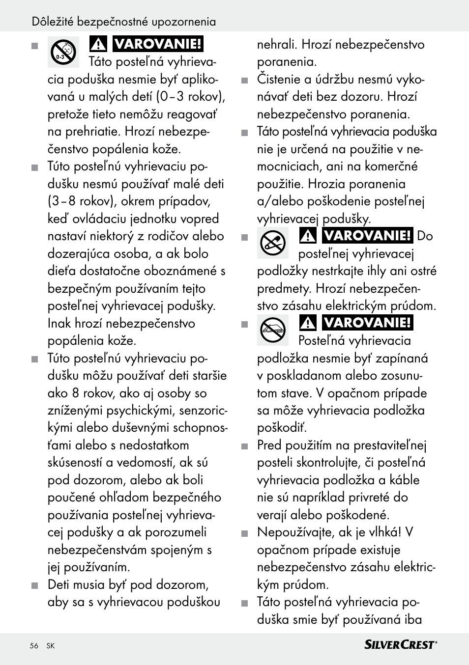 Silvercrest SWUB 85 B2 User Manual | Page 56 / 73