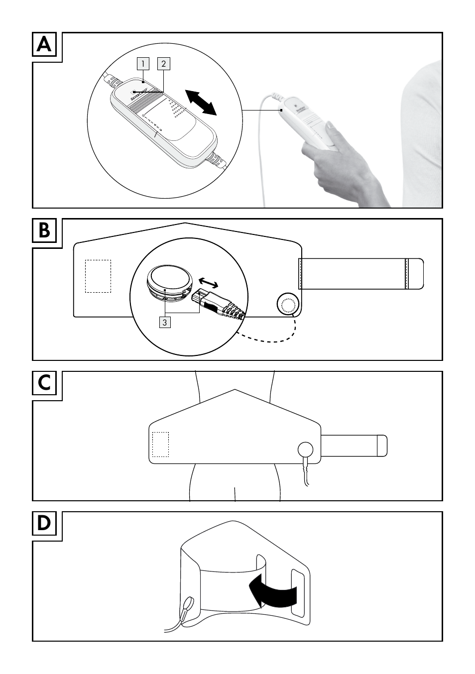 Ac d b | Silvercrest SHBR 100 B2 User Manual | Page 3 / 25