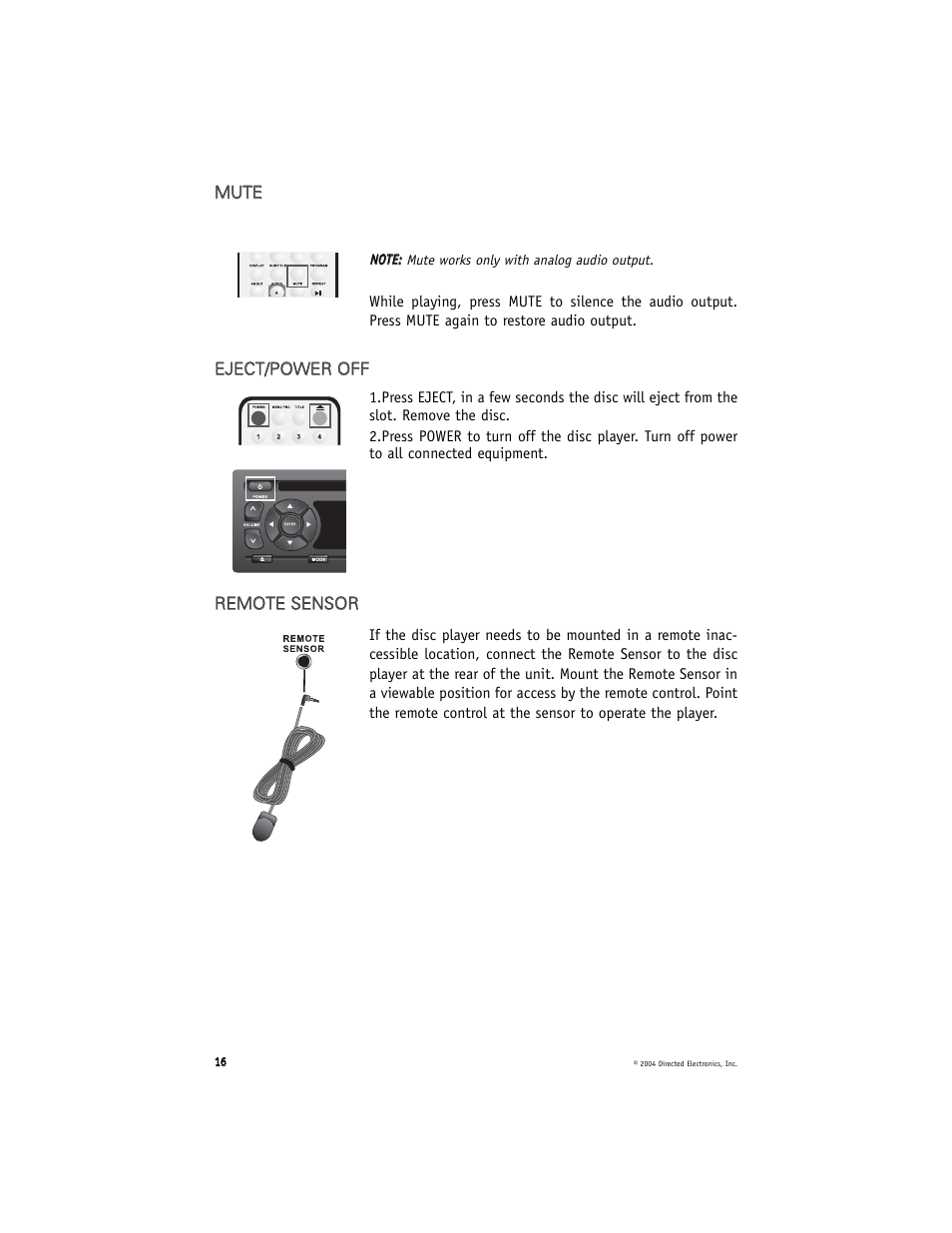 Directed Video DV2602 User Manual | Page 16 / 36