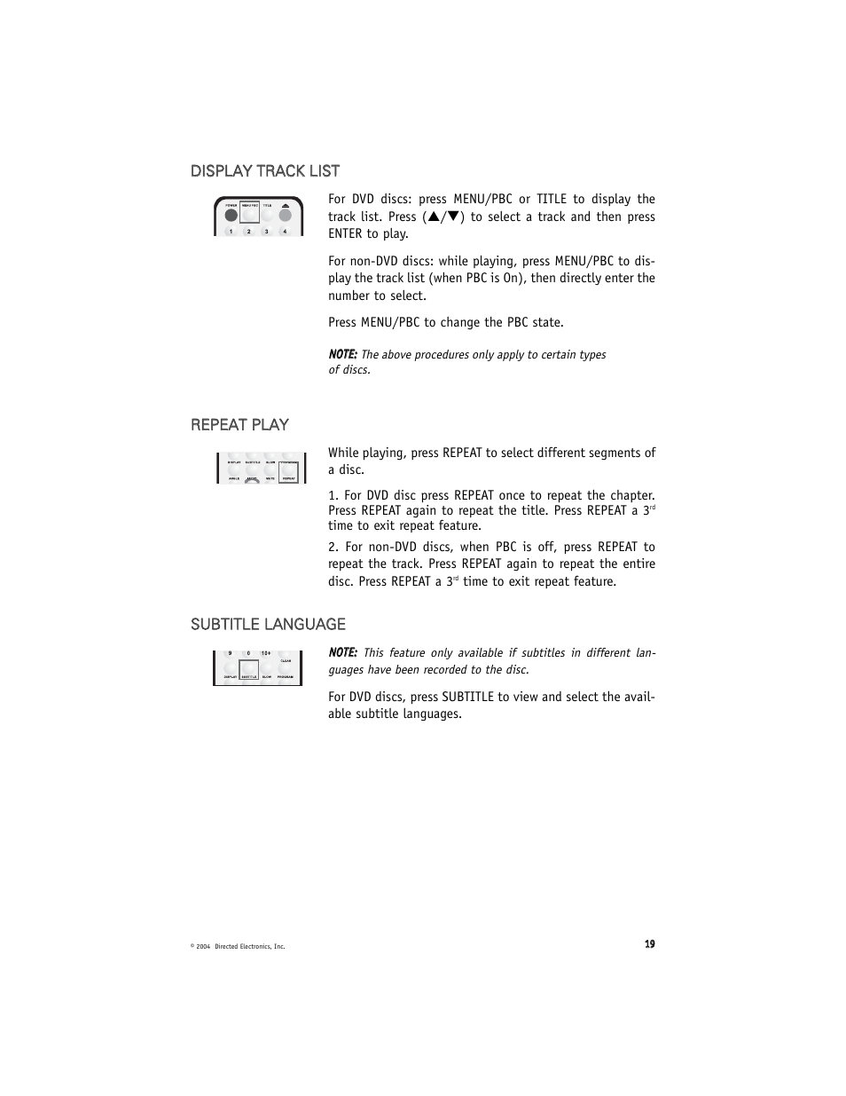 Directed Video DV2602 User Manual | Page 19 / 36