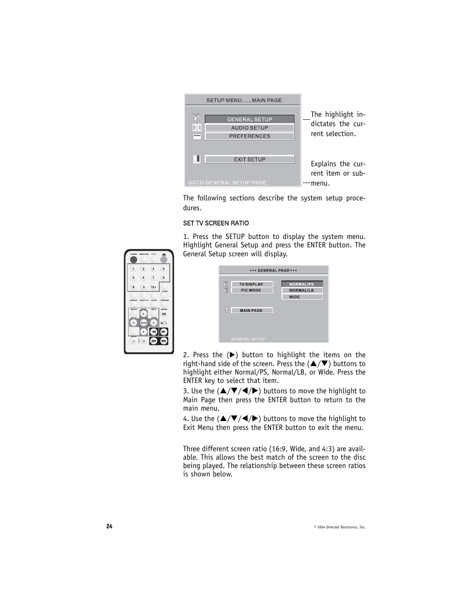 Directed Video DV2602 User Manual | Page 24 / 36