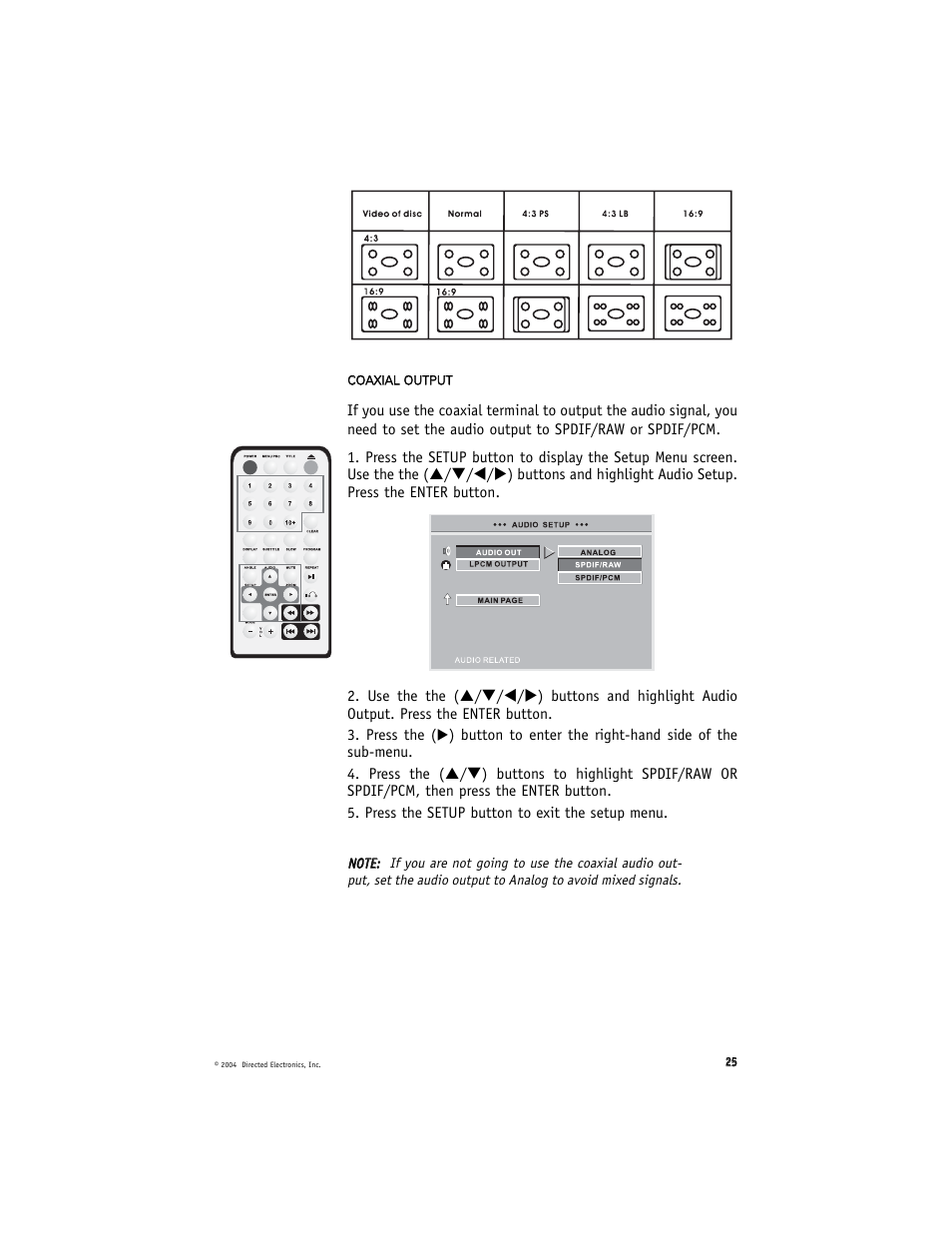 Directed Video DV2602 User Manual | Page 25 / 36