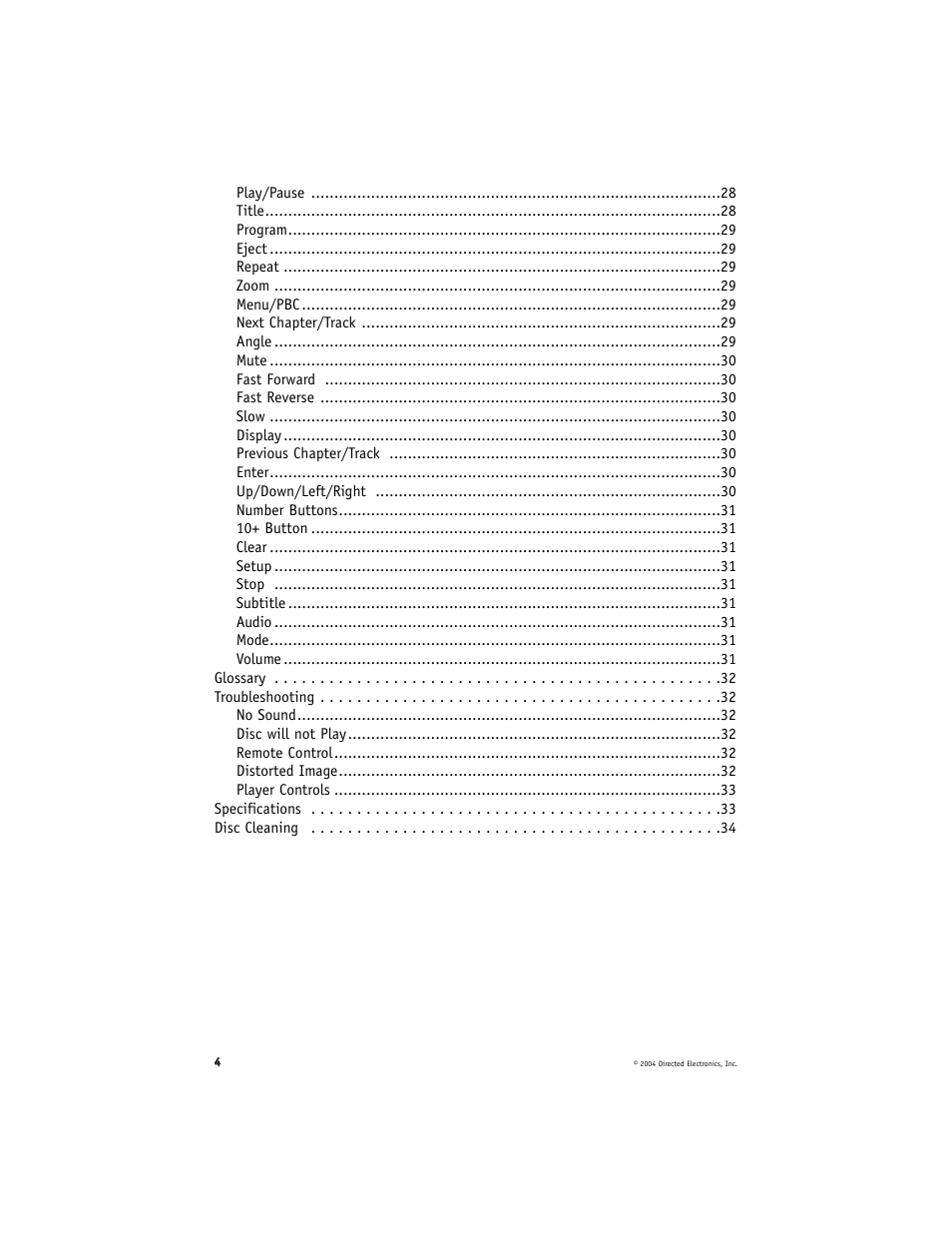 Directed Video DV2602 User Manual | Page 4 / 36