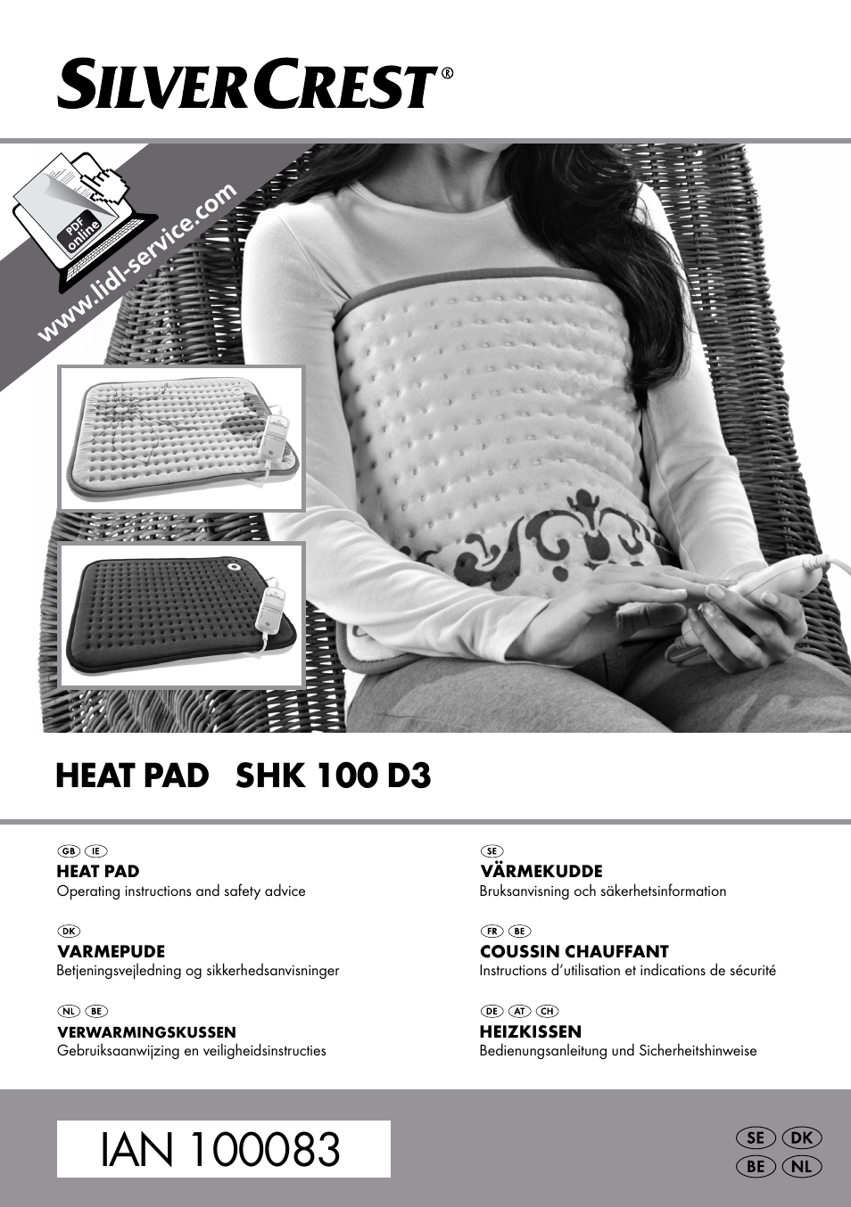 Silvercrest SHK 100 D3 User Manual | 54 pages