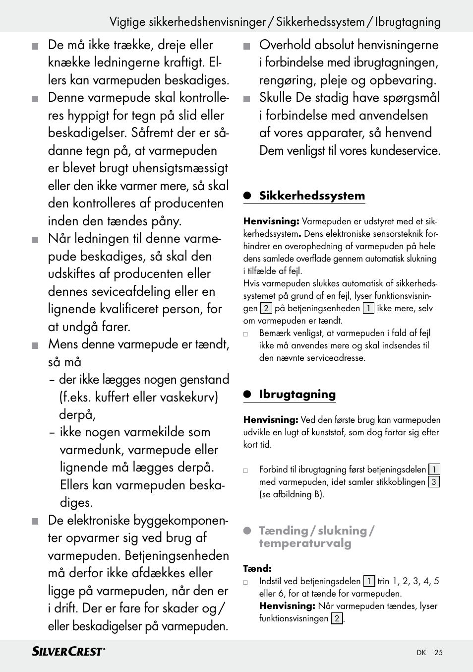 Silvercrest SHK 100 D3 User Manual | Page 25 / 54