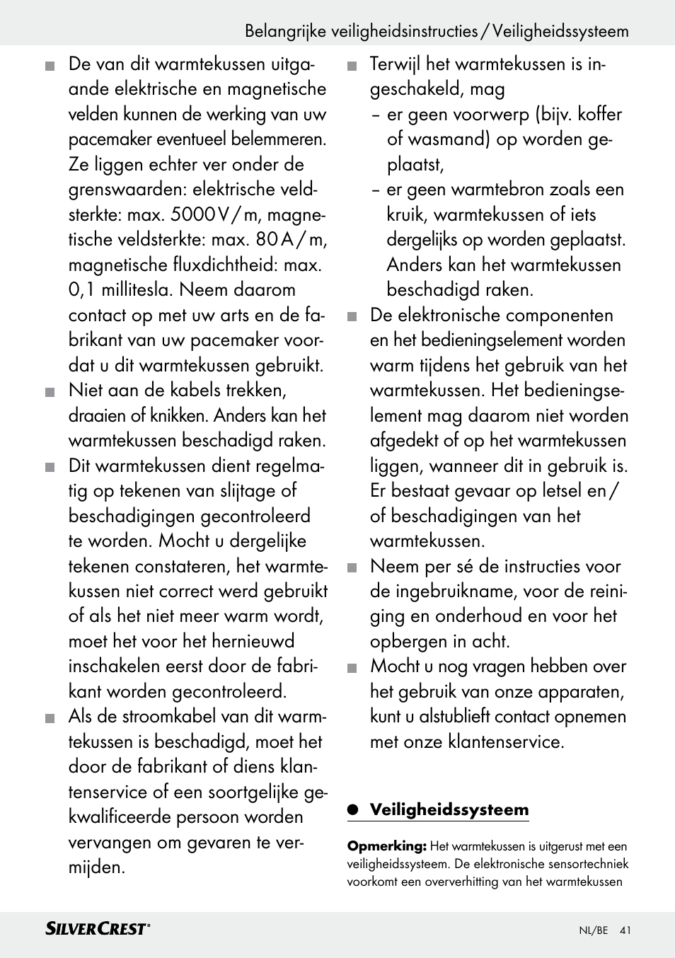Silvercrest SHK 100 D3 User Manual | Page 41 / 54