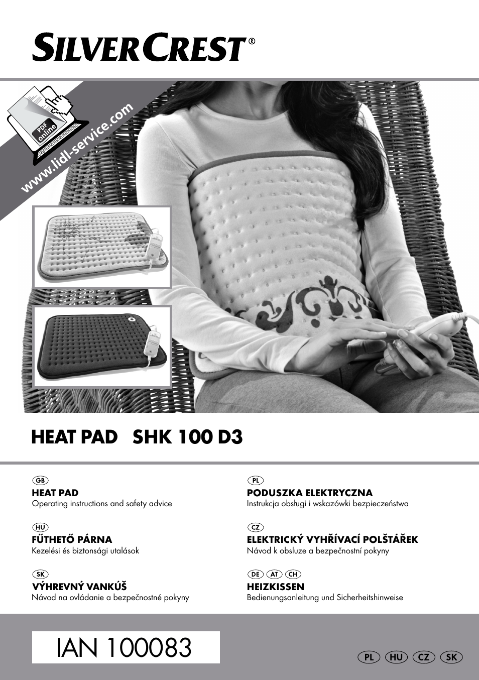 Silvercrest SHK 100 D3 User Manual | 54 pages