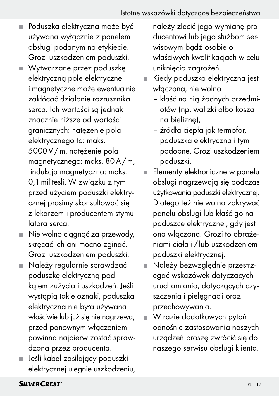 Silvercrest SHK 100 D3 User Manual | Page 17 / 54