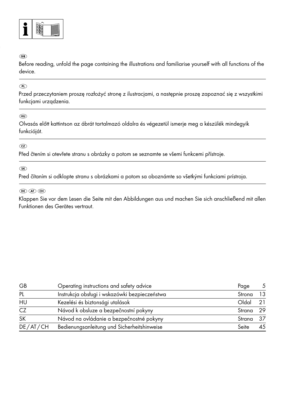 Silvercrest SHK 100 D3 User Manual | Page 2 / 54