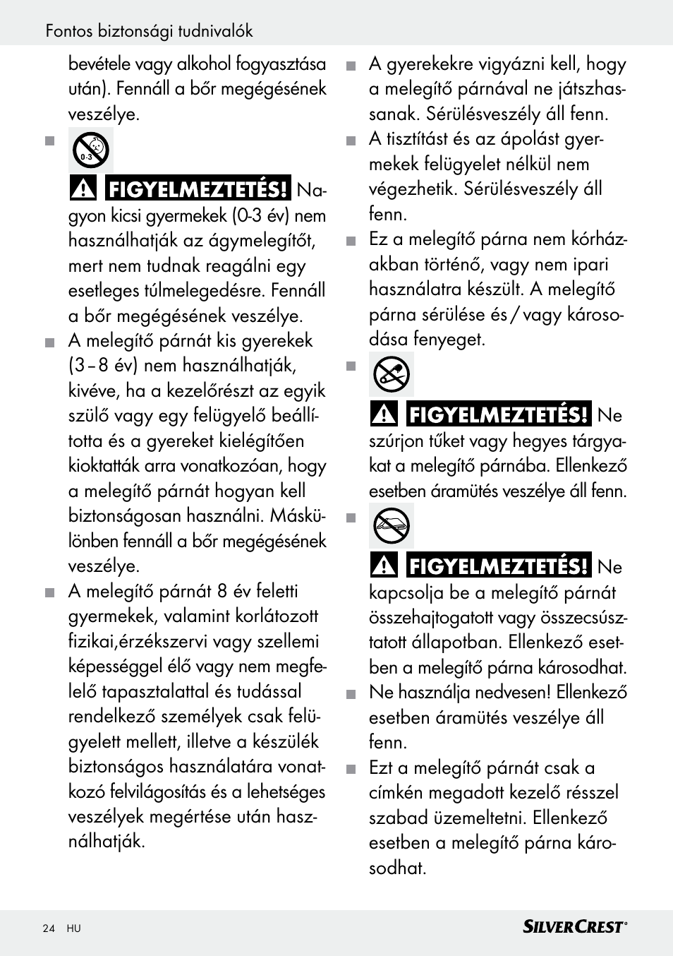 Silvercrest SHK 100 D3 User Manual | Page 24 / 54