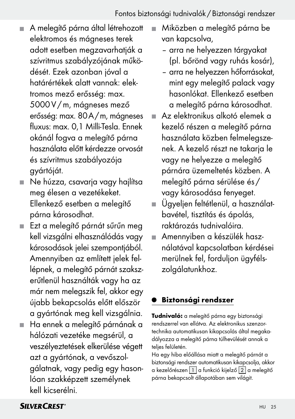 Silvercrest SHK 100 D3 User Manual | Page 25 / 54