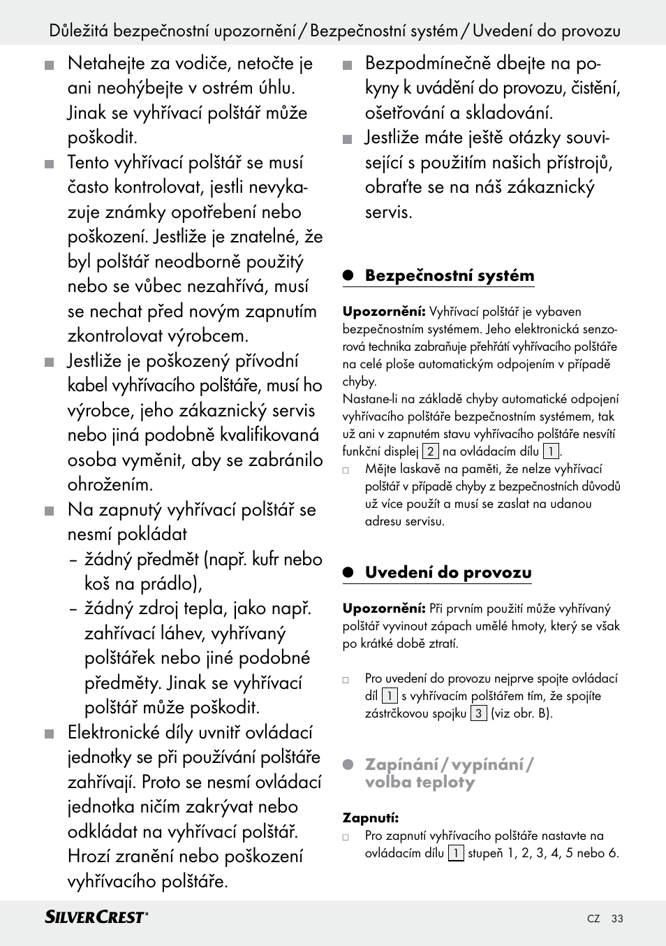 Silvercrest SHK 100 D3 User Manual | Page 33 / 54