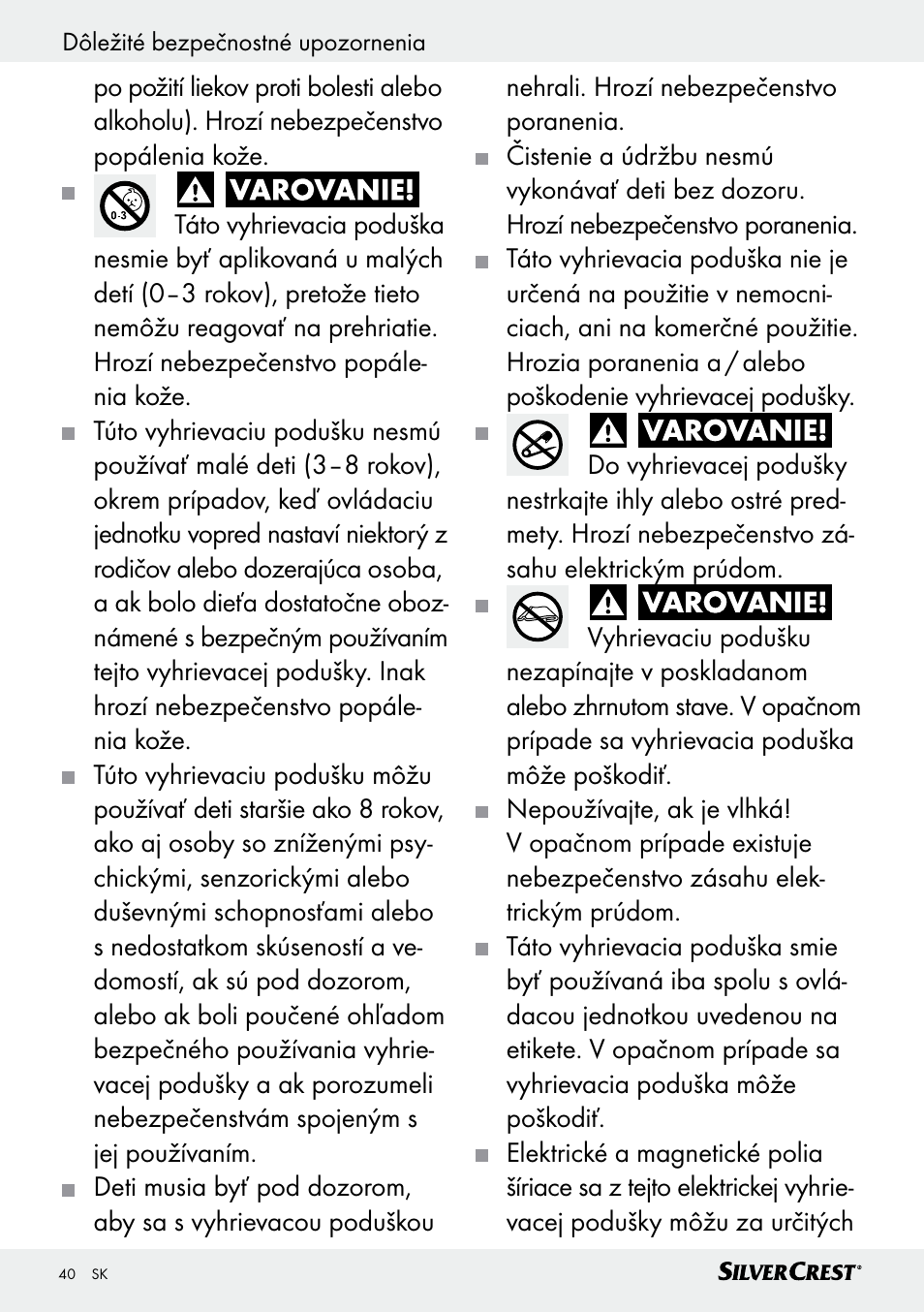 Silvercrest SHK 100 D3 User Manual | Page 40 / 54