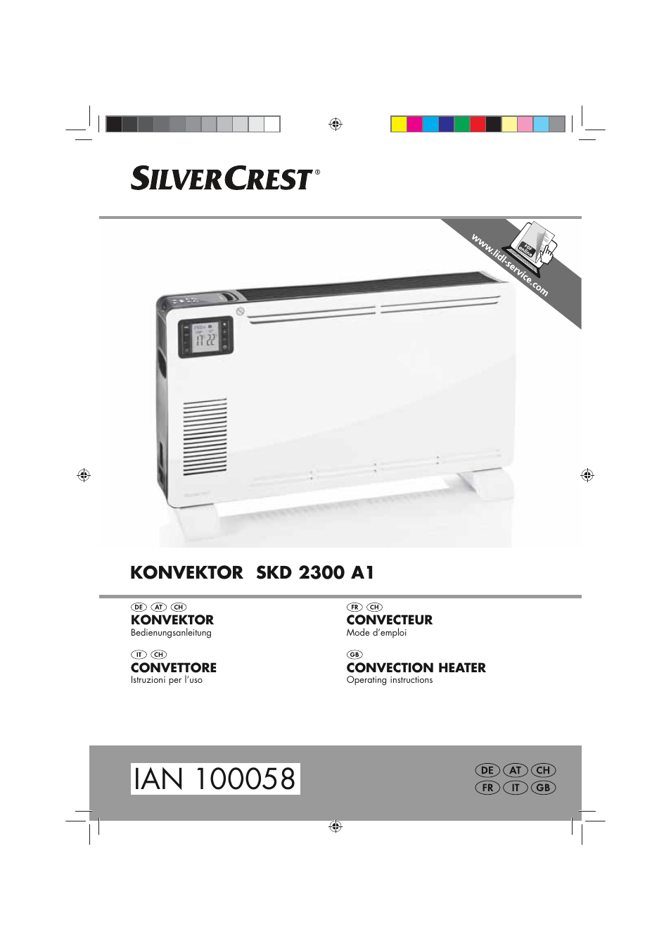 Silvercrest SKD 2300 A1 User Manual | 54 pages