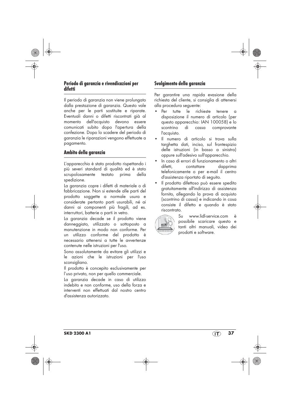 Silvercrest SKD 2300 A1 User Manual | Page 39 / 54