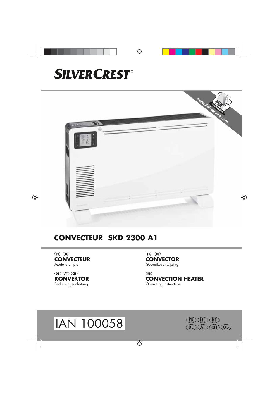 Silvercrest SKD 2300 A1 User Manual | 54 pages