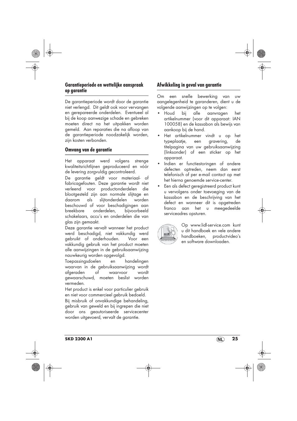 Silvercrest SKD 2300 A1 User Manual | Page 27 / 54