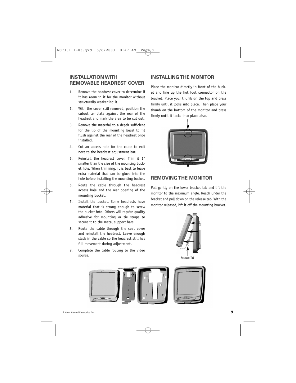 Directed Video HRB100 User Manual | Page 9 / 12