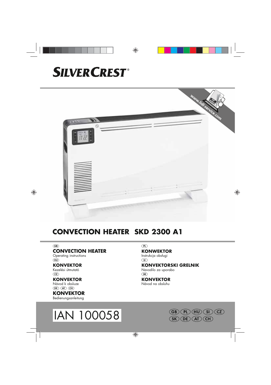 Silvercrest SKD 2300 A1 User Manual | 86 pages