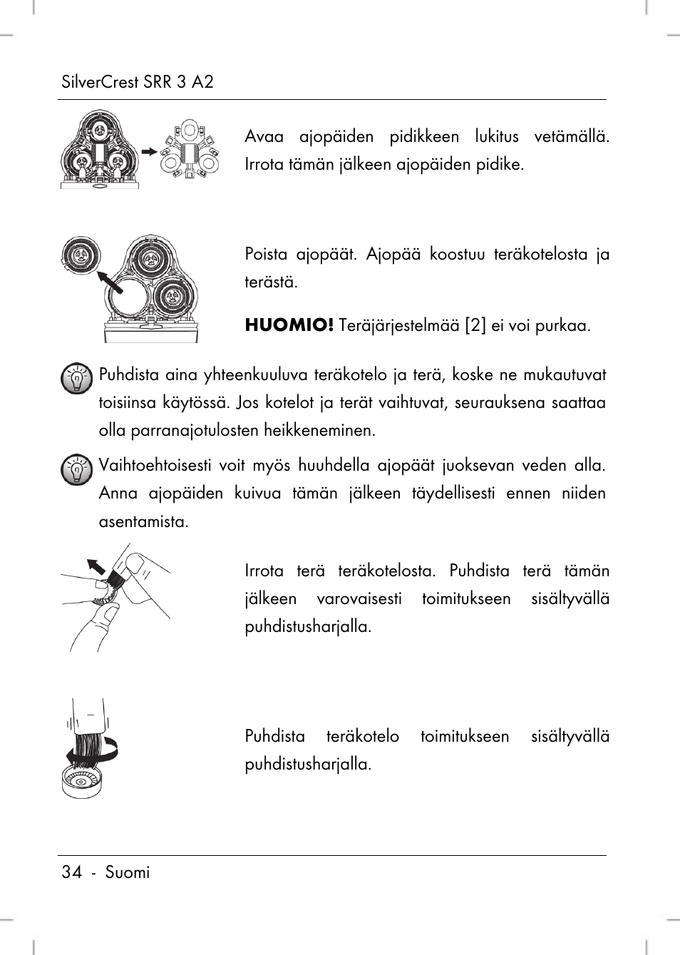 Silvercrest SRR 2 A2 User Manual | Page 36 / 130