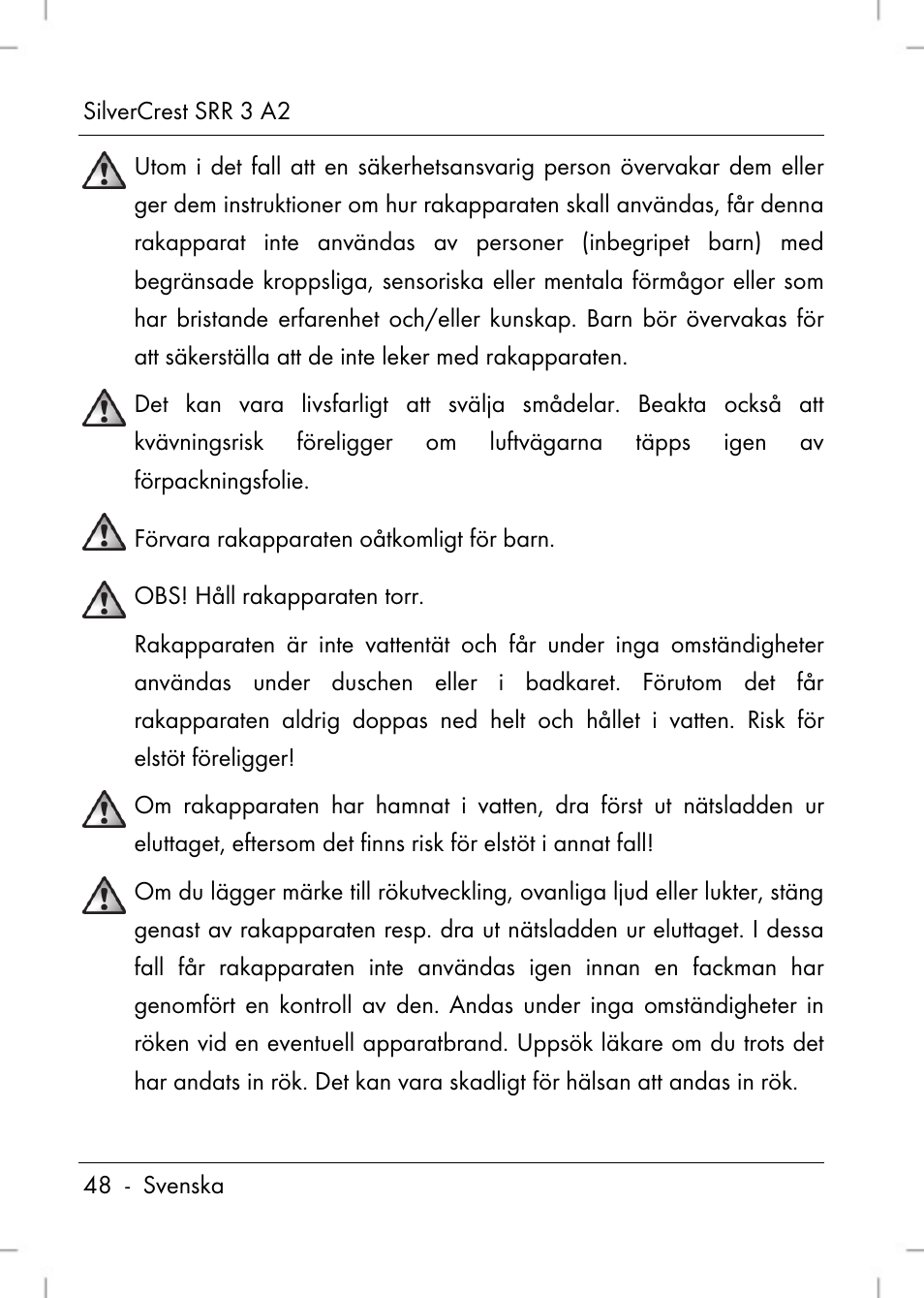 Silvercrest SRR 2 A2 User Manual | Page 50 / 130