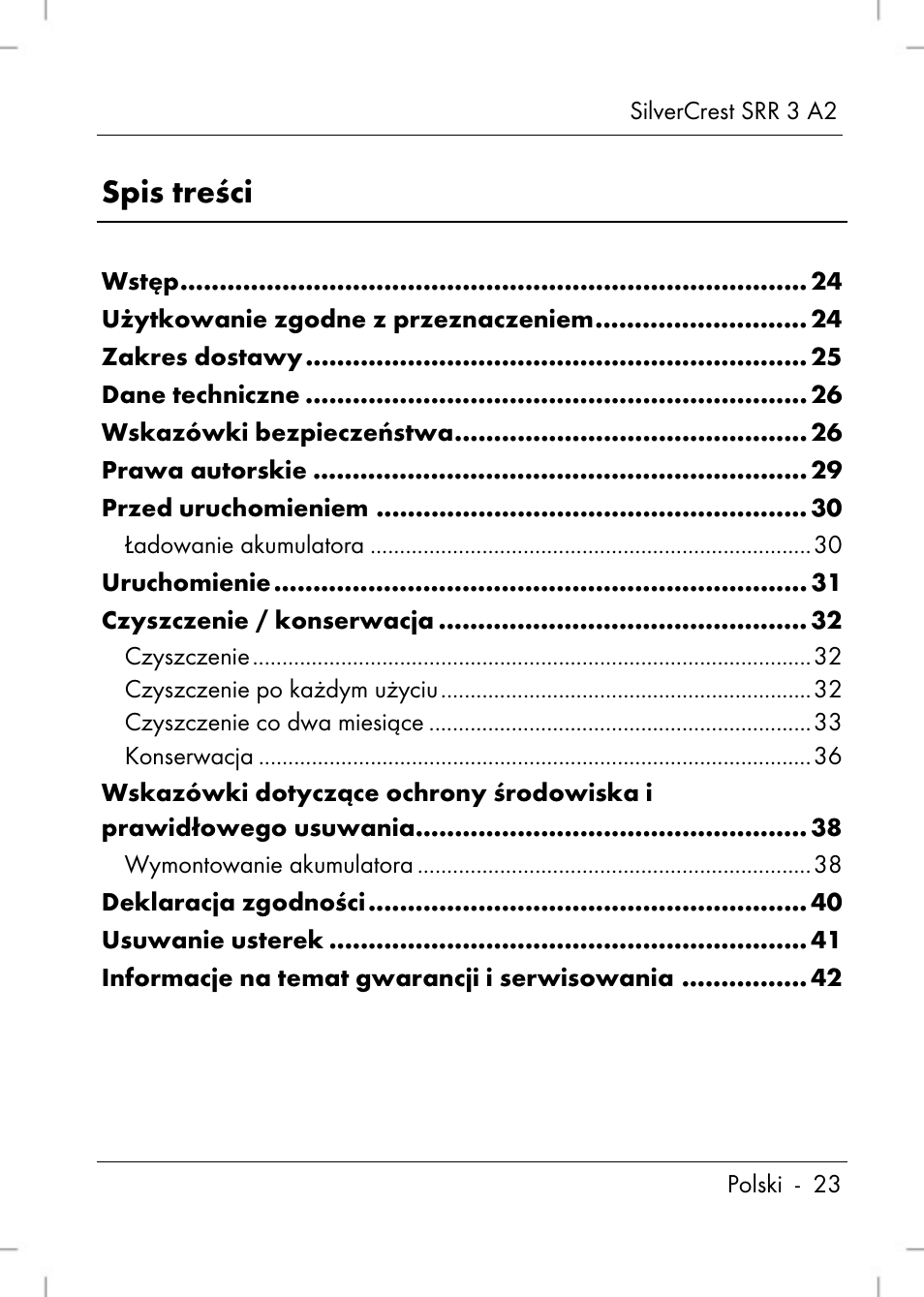 Silvercrest SRR 2 A2 User Manual | Page 25 / 152
