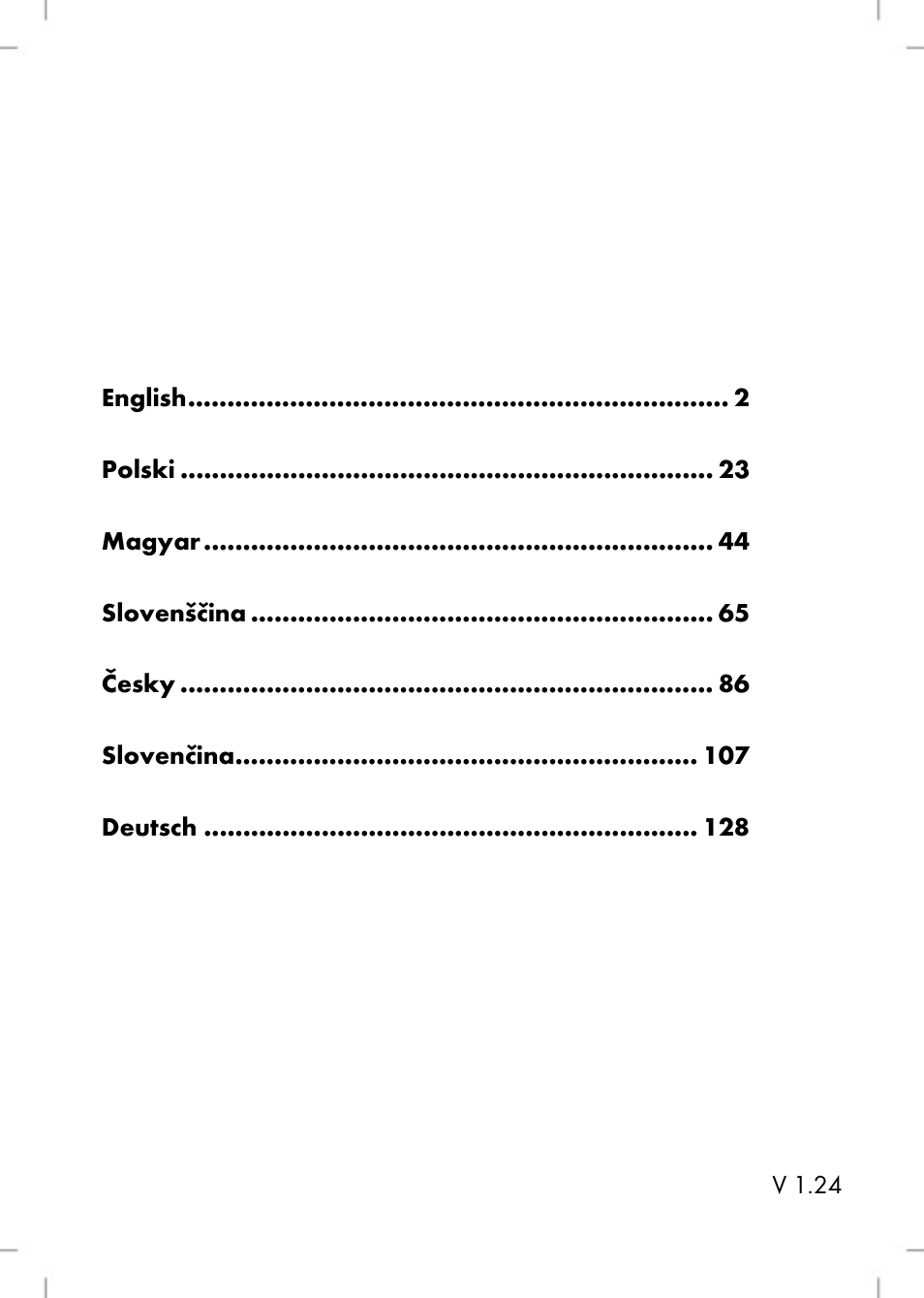 Silvercrest SRR 2 A2 User Manual | Page 3 / 152