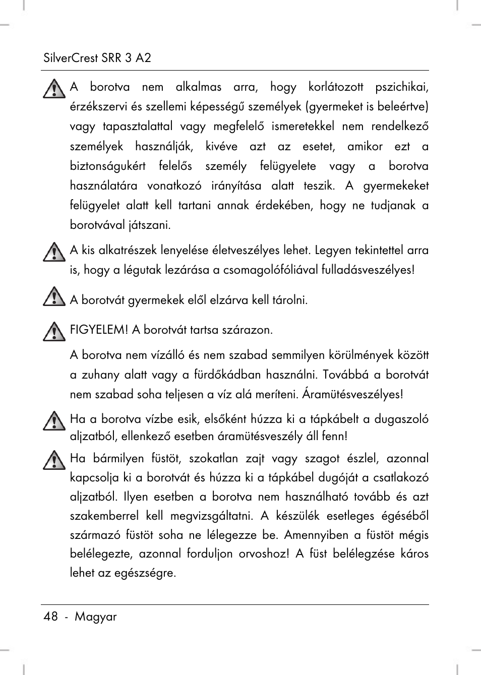 Silvercrest SRR 2 A2 User Manual | Page 50 / 152