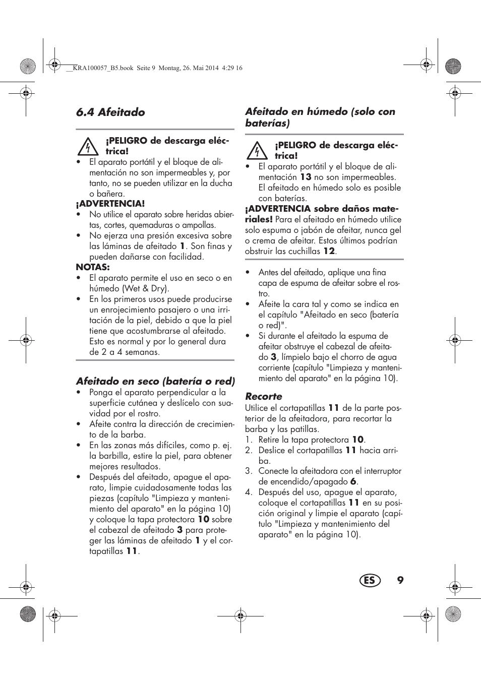 Silvercrest SFR 36 A1 User Manual | Page 11 / 74