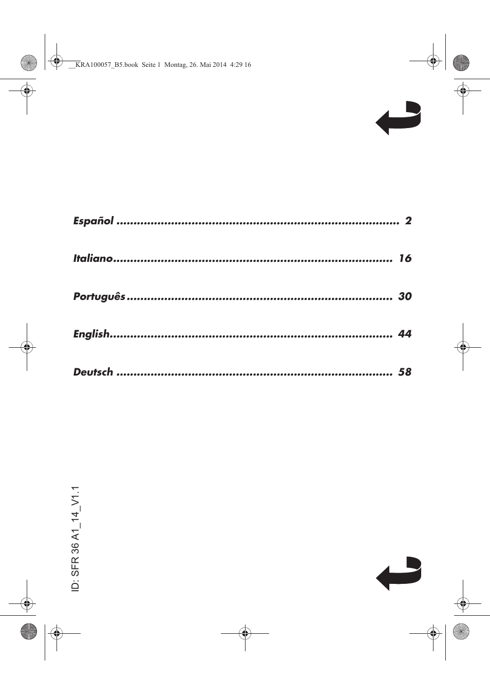 Silvercrest SFR 36 A1 User Manual | Page 2 / 74