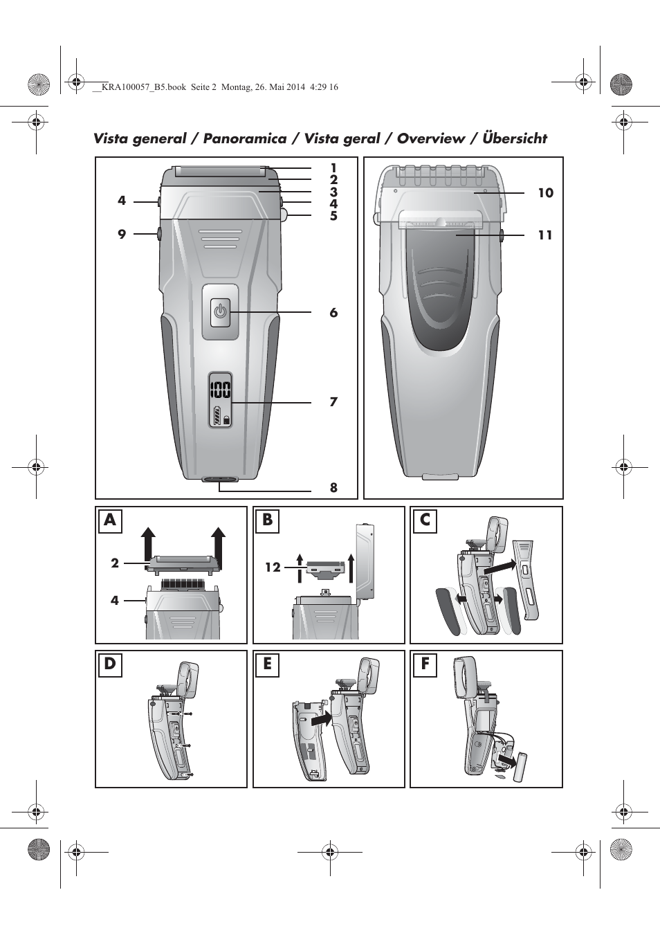 Cd e f | Silvercrest SFR 36 A1 User Manual | Page 3 / 74