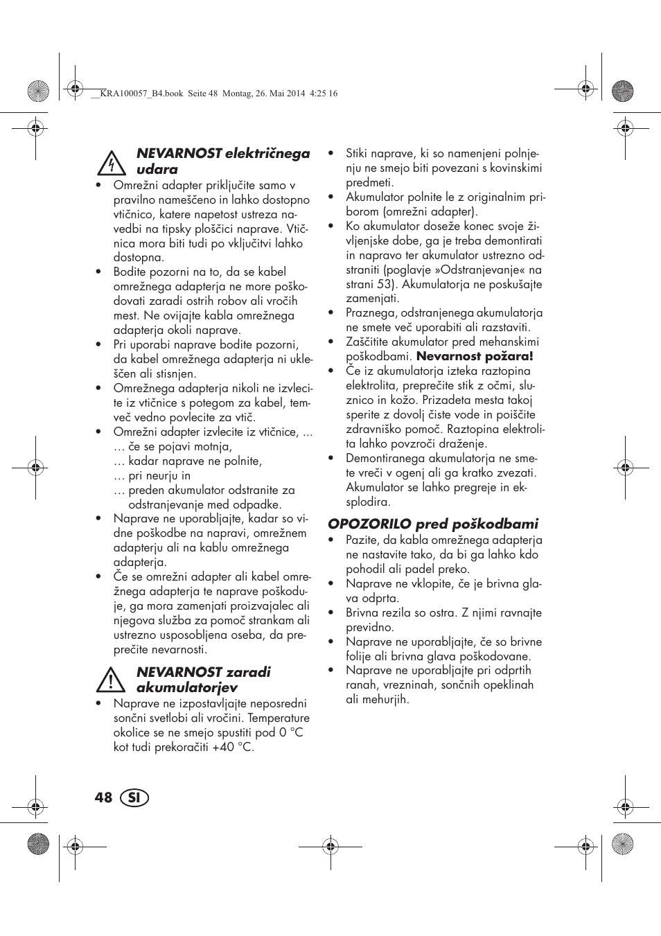 Silvercrest SFR 36 A1 User Manual | Page 50 / 102