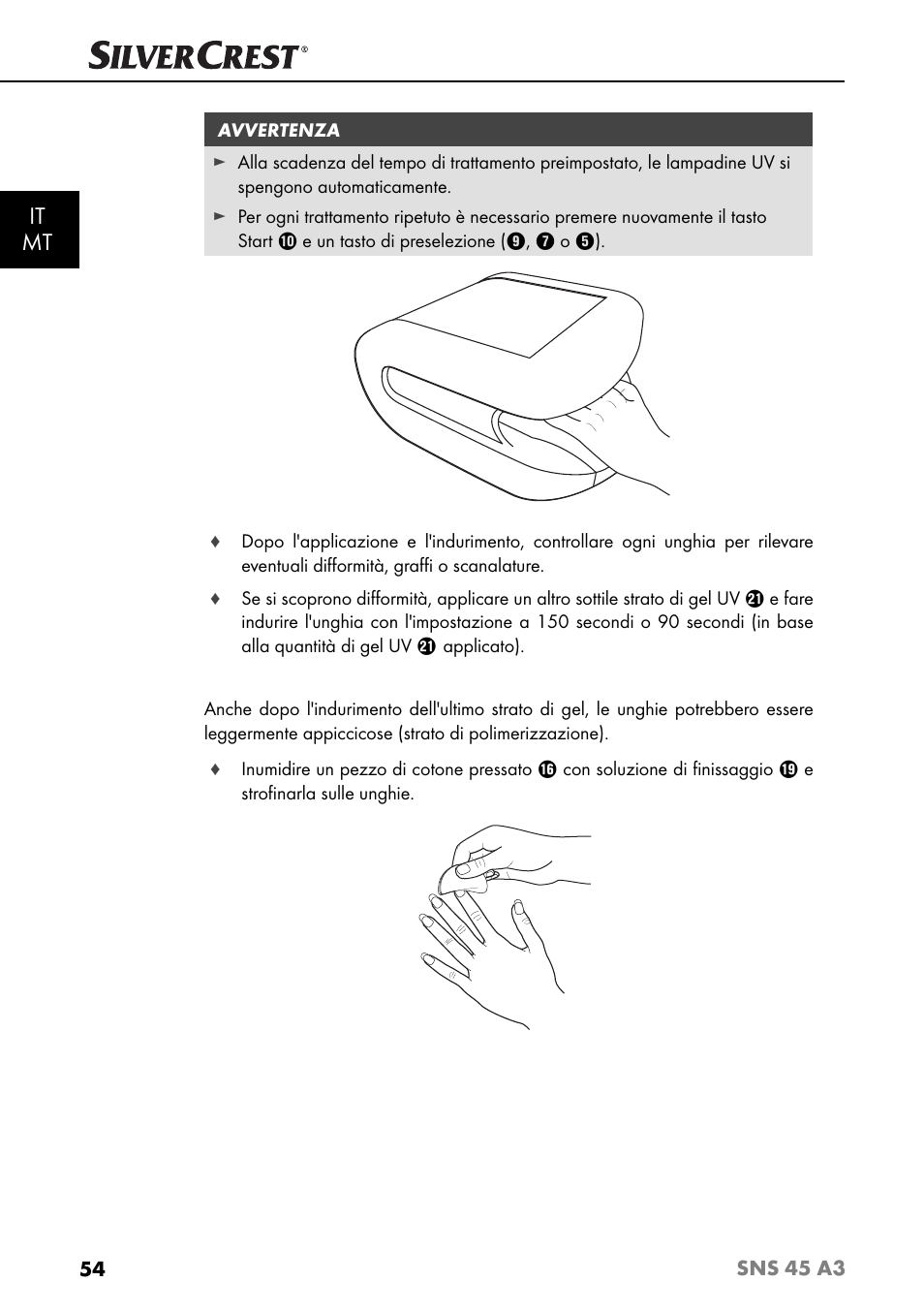 It mt | Silvercrest SNS 45 A3 User Manual | Page 57 / 163