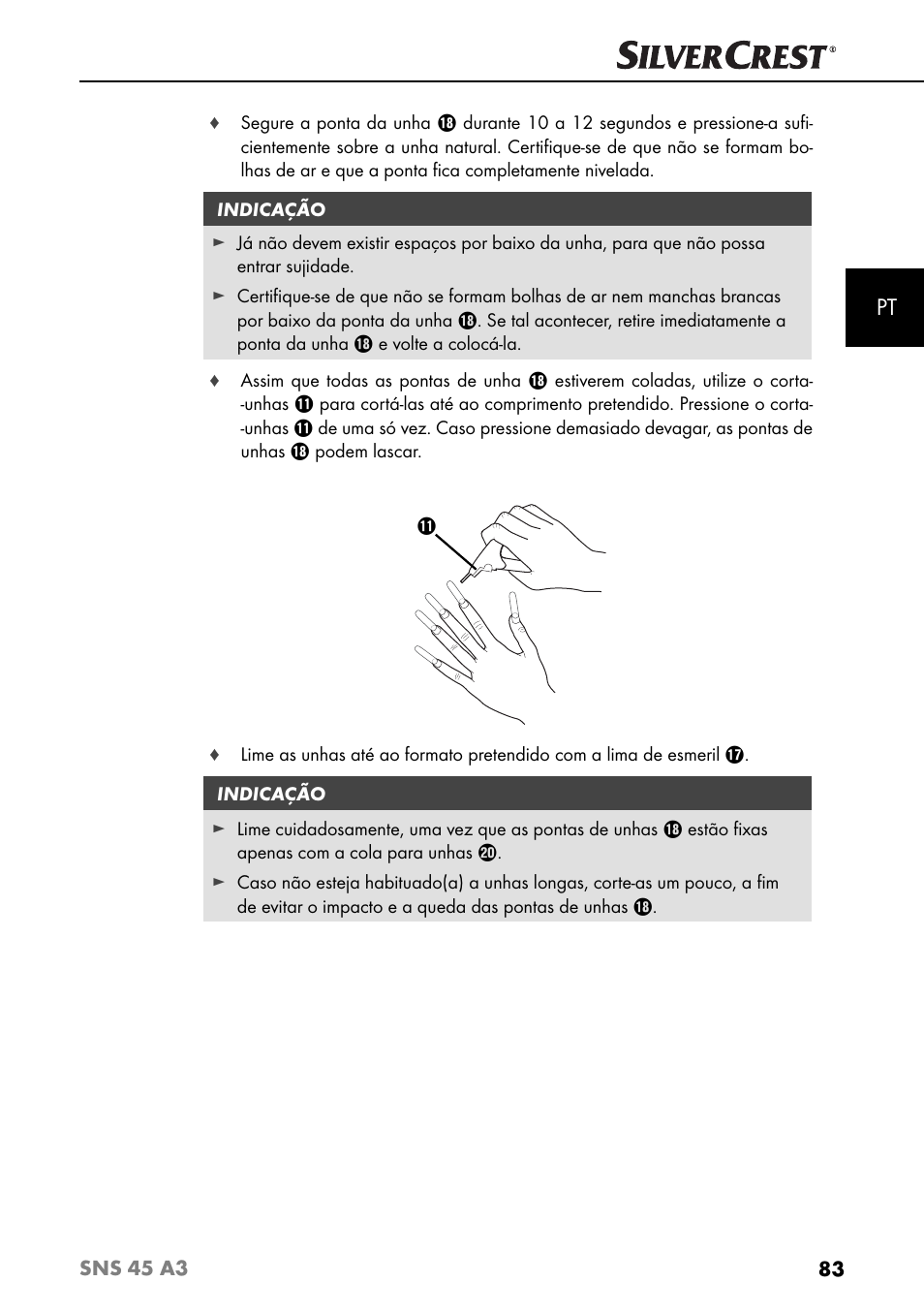 Silvercrest SNS 45 A3 User Manual | Page 86 / 163