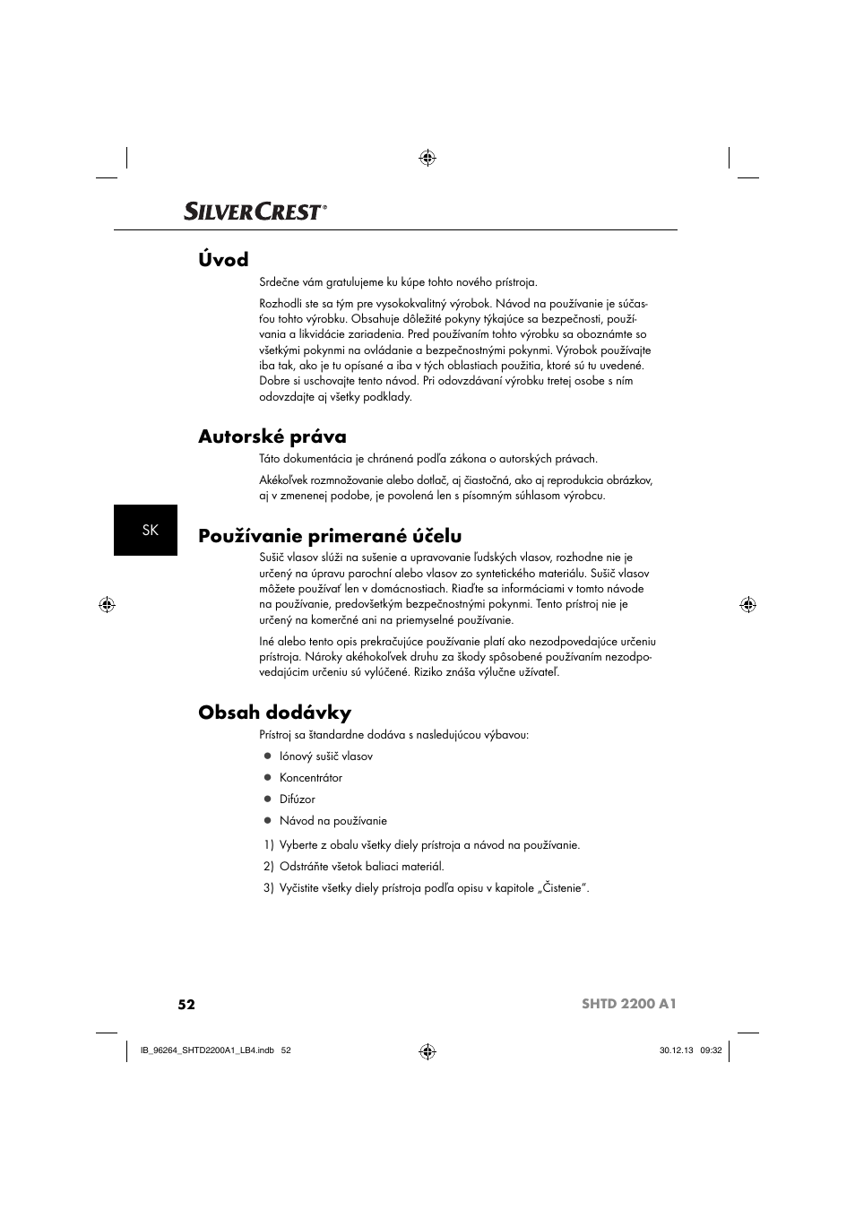 Silvercrest SHTD 2200 A1 User Manual | Page 55 / 74