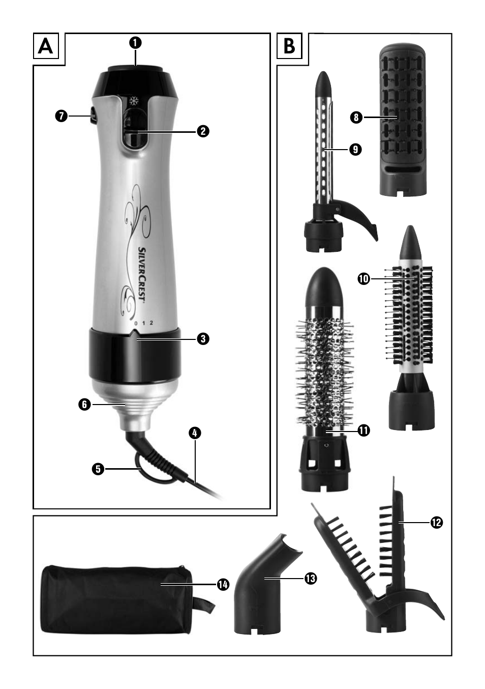 Silvercrest SWCD 1000 B1 User Manual | Page 3 / 59